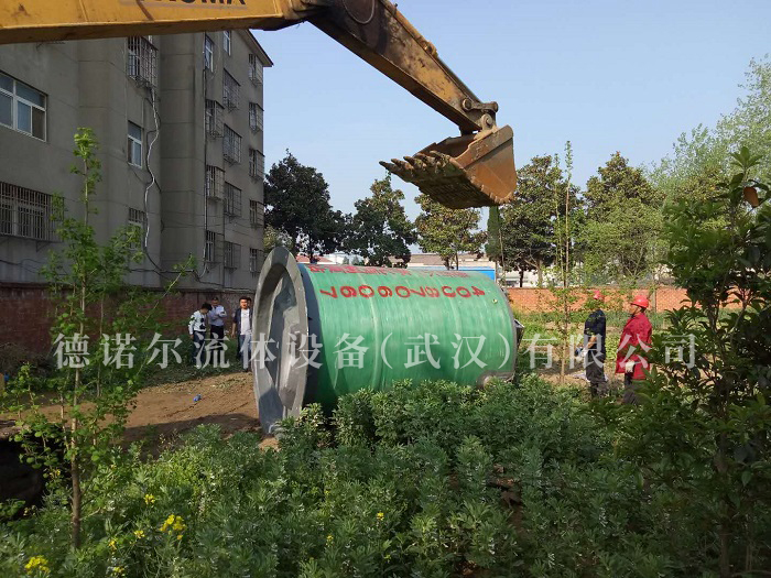 文集鎮(zhèn)污水處理廠管網(wǎng)泵站4